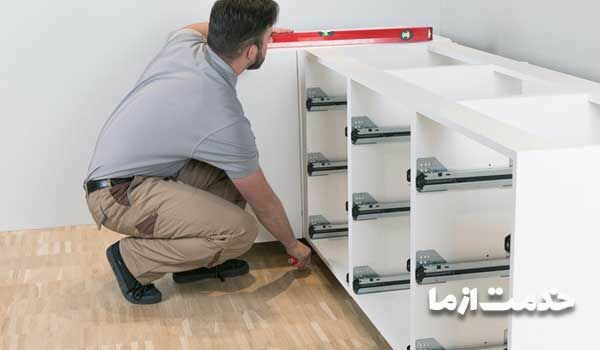 نصاب کابینت MDF در تهران