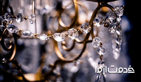 بسته بندی لوستر هنگام اسباب کشی