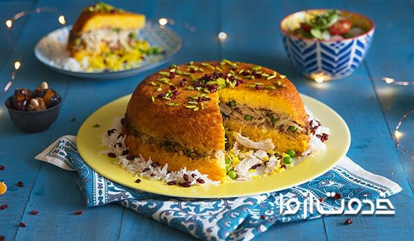 طرز تهیه ته چین مرغ مانند یک سرآشپز
