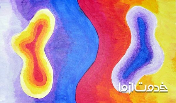تفاوت رنگهای گرم و سرد