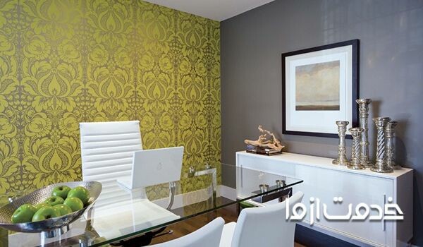 مقایسه کاغذ دیواری، بلکا و رنگ