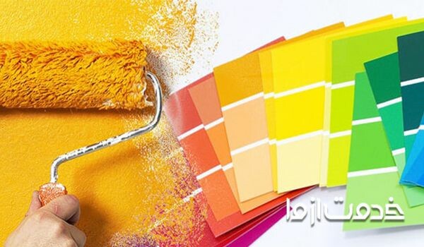 آموزش ترکیب رنگ ها برای نقاشی ساختمان
