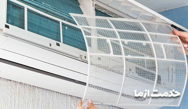 چگونه فیلتر هوای کولر گازی را تمیز کنیم؟