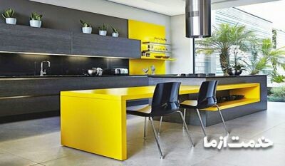 نصب کابینت ام دی اف