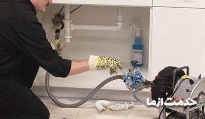 لوله بازکنی شهرک غرب و تخلیه چاه شهرک غرب