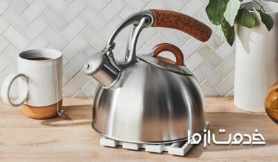 از بین بردن رسوب کتری یا سماور و کندن گچ ضخیم کتری