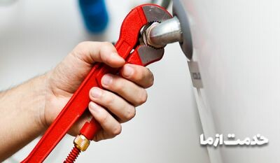لوله کشی آبگرمکن دیواری