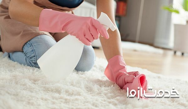 شستن فرش با شامپو فرش
