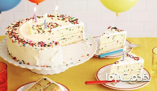 دستور پخت کیک تولد خانگی