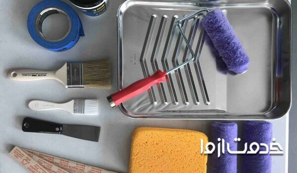 ابزارآلات نقاشی ساختمان