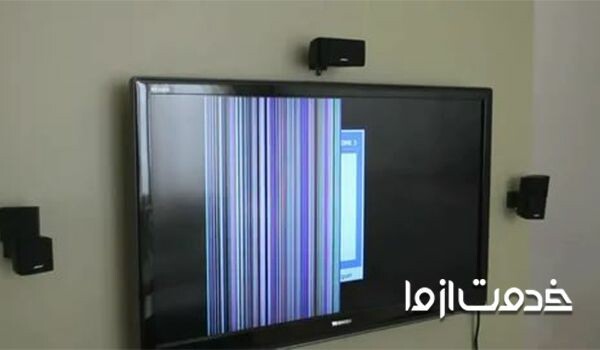 مشکلات تلویزیون آب خورده