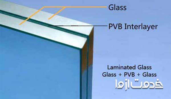 معرفی اجزای شیشه لمینت
