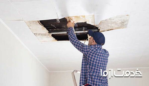 7 علت مهم نم دادن سقف آپارتمان